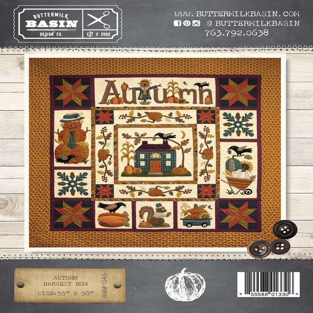 Autumn Harvest Quilt Pattern by Stacy West