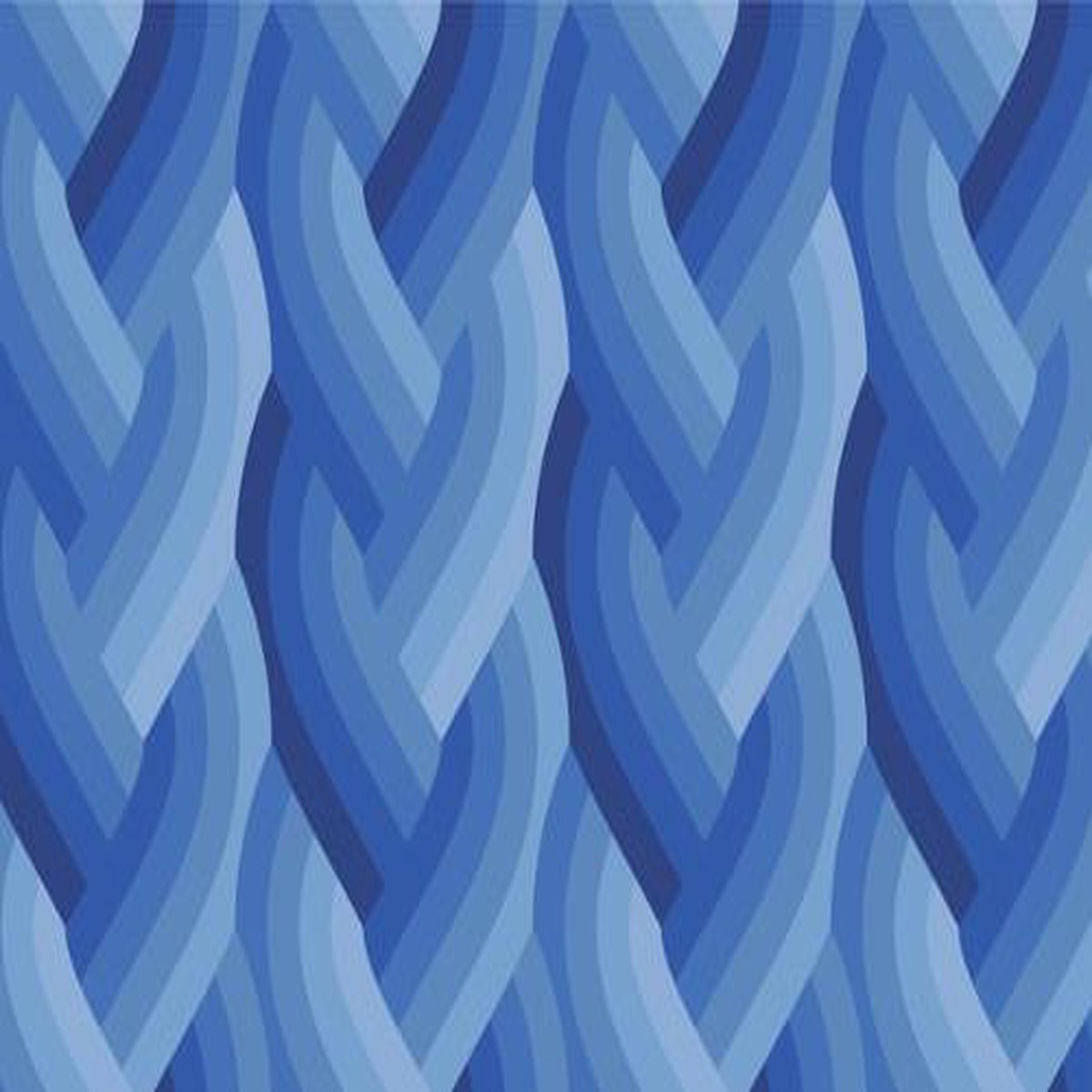 Echo Braid Royal Blue -- Emily Van Hoff for Moda Fabrics