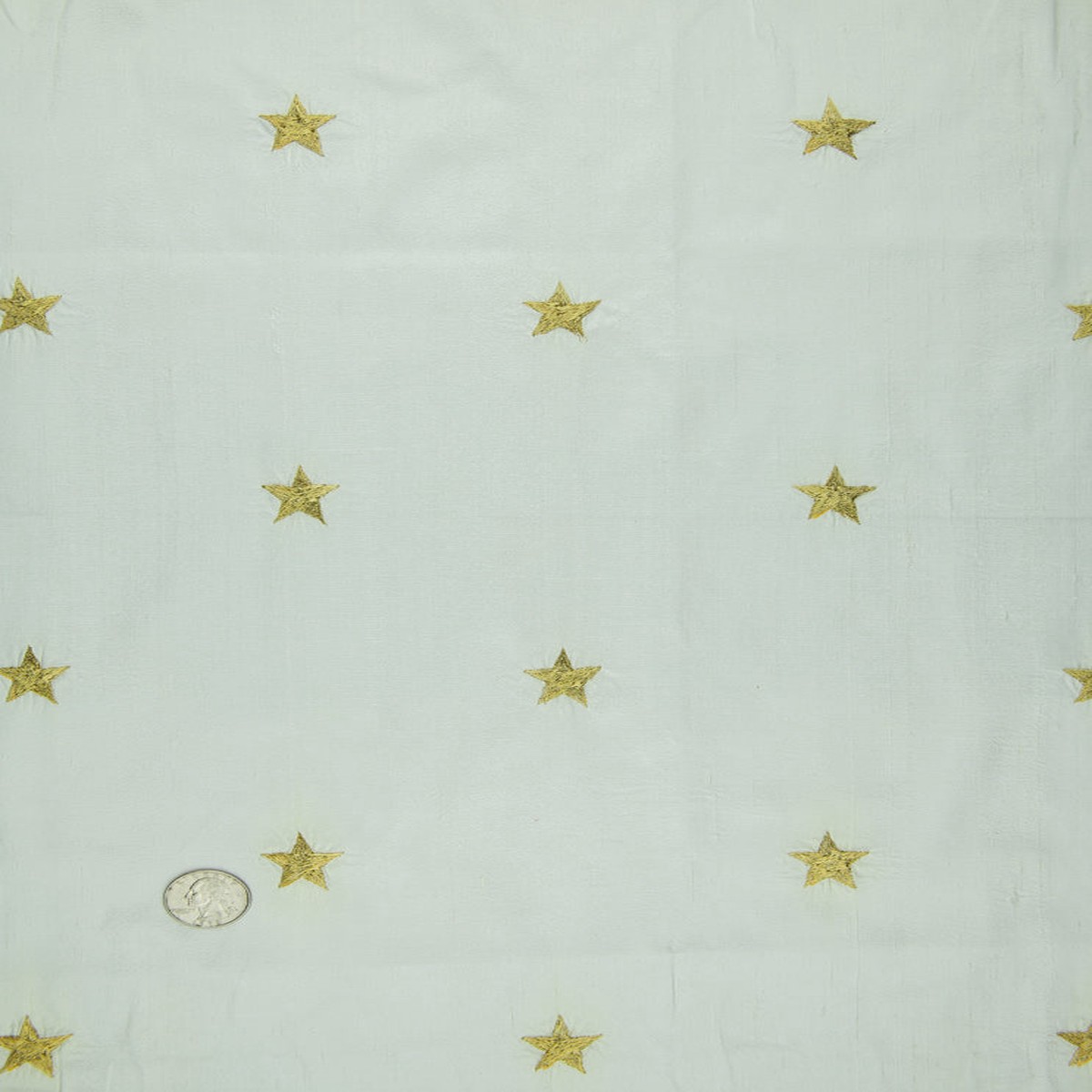 Embroidered Dupioni Silk MED-016/1 Fabric