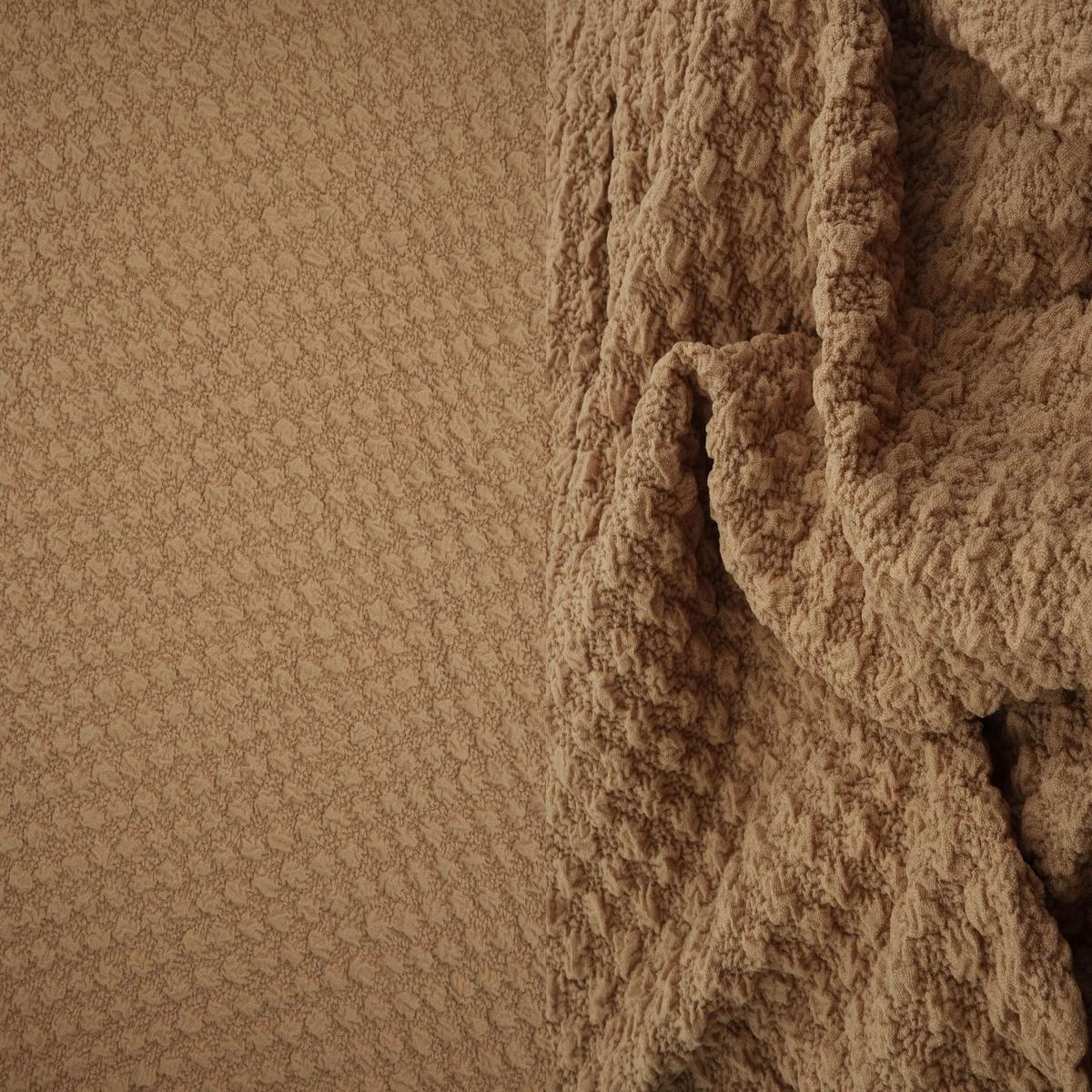 Cauliflower Jacquard Knit Fabric - JACQ-4477 - KHAKI
