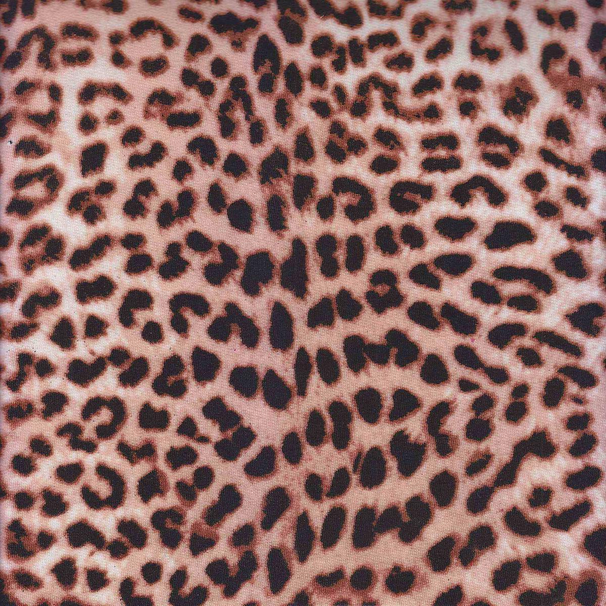 French Animal Print Stretch Knit Fabric - KNT1374-S305122