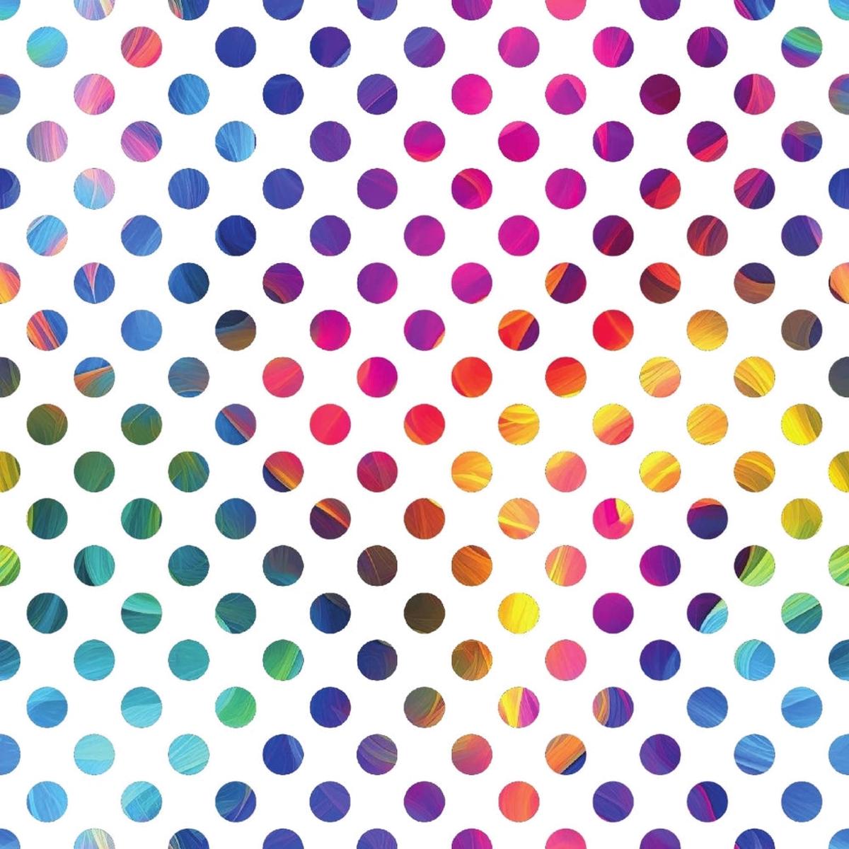 Rainbow Smoke Pattern 14 Quilting Cotton Fabric