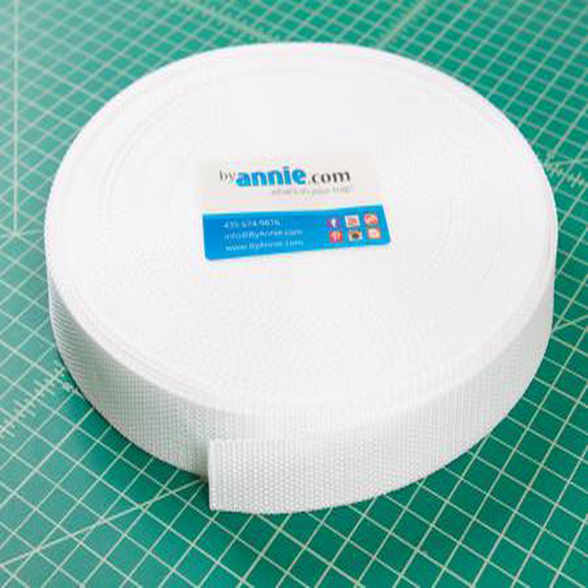 Strapping Polypro 1in White