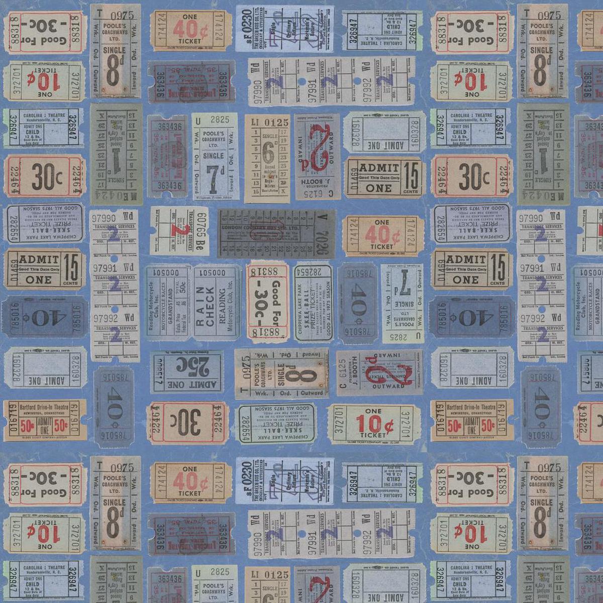 Tim Holtz - Palette Indigo - Indigo Tickets