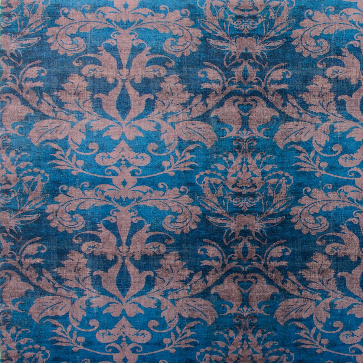 Palace Damask Printed Velvet - Ducale by Scalamandre Fabric
