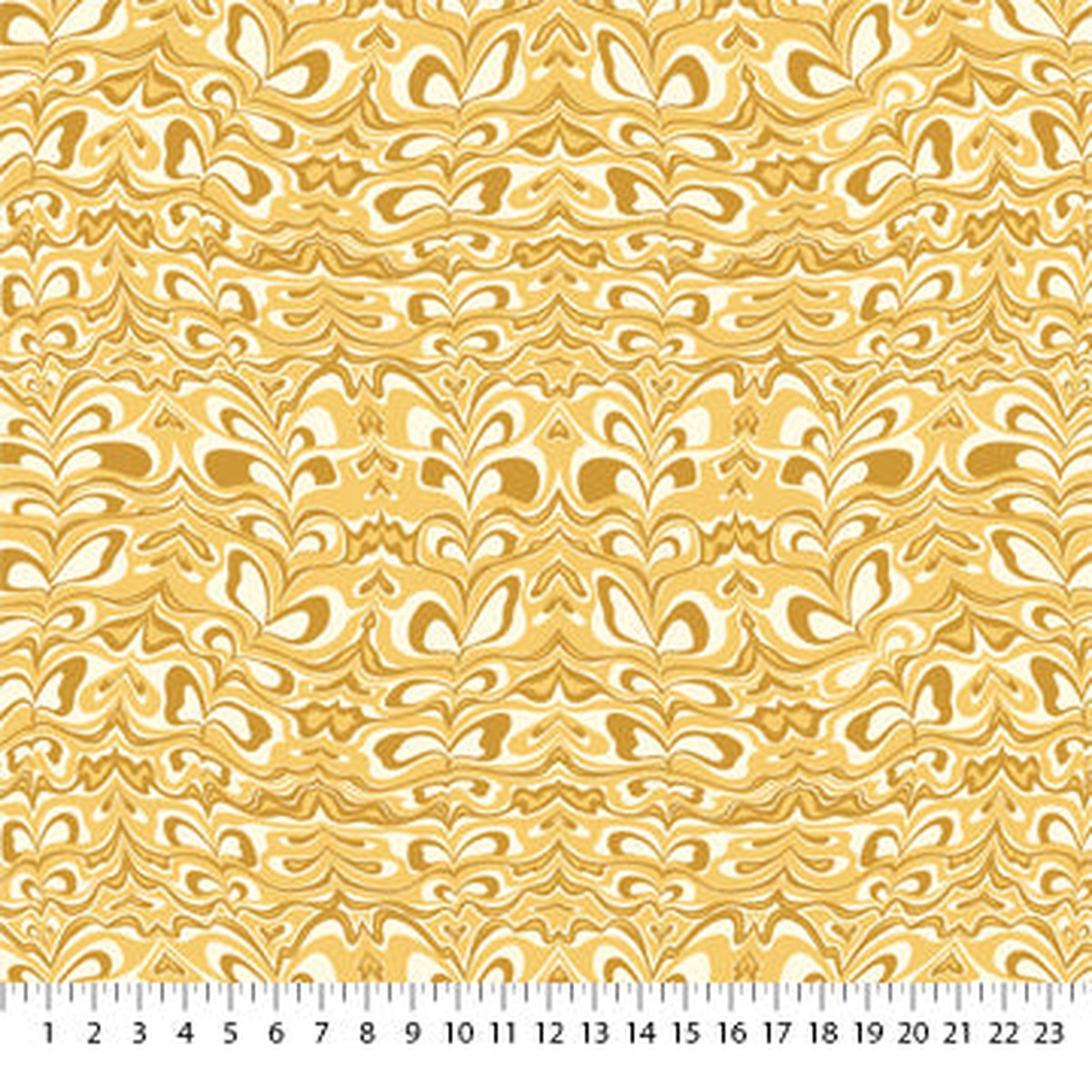 Dreamscape by Josephine Kimberling for Figo Fabrics: Marbleous - Yellow