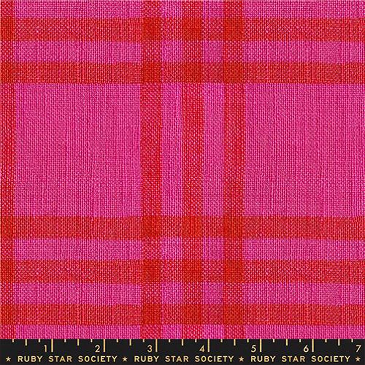 Horizon Plaid Chore Coat in Pink -- Mystic Fable Warp & Weft by Alexia Abegg -- Ruby Star Society -- Moda Fabrics