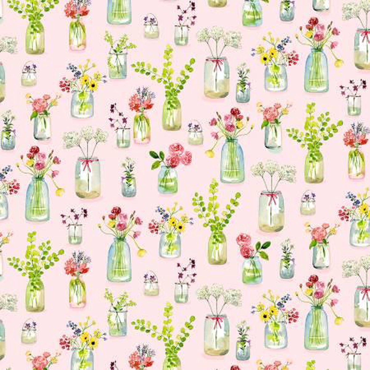 Michael Miller, Louise Nisbet, Picnic By The Lake, DDC9836-PINK, Pink