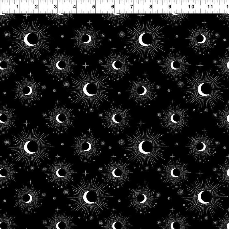 PREORDER ITEM - EXPECTED NOVEMBER 2025: La Luna by Jason Yenter 9LL.1 Metallic 9LL.1 Cotton Woven Fabric