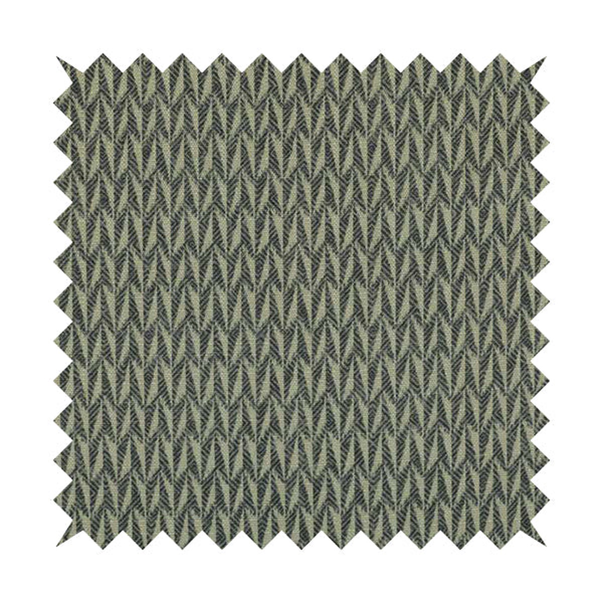 Arlington Geometric Pattern Printed On Linen Effect Chenille Material Blue Coloured Furnishing Fabrics