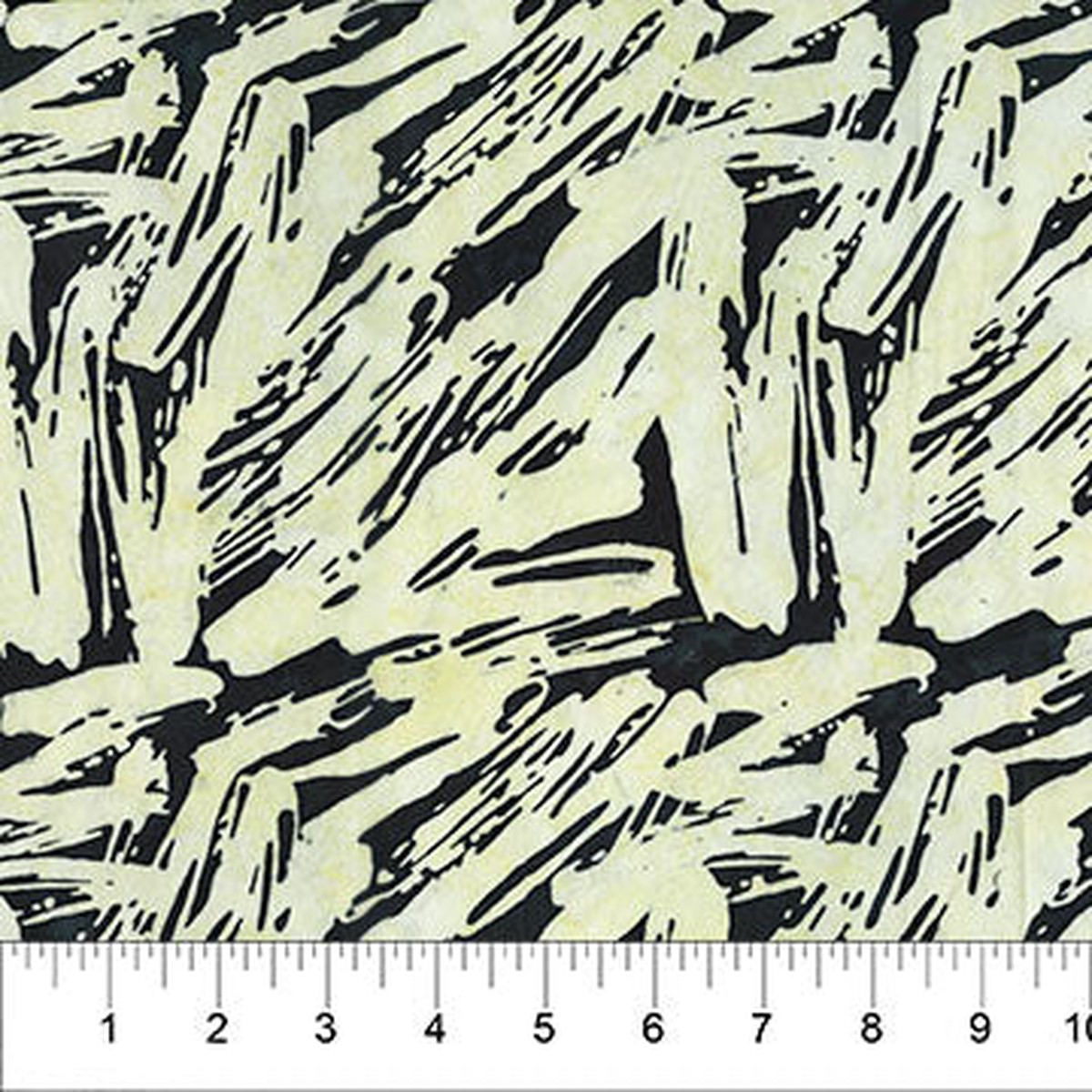 Black Brushstroke Celebration Cotton 44/45 Fabric Per Yard