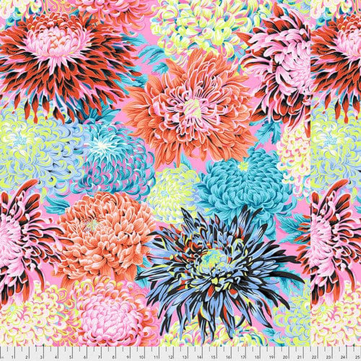 Kaffe Fassett Japanese Chrysanthemum - Contrast