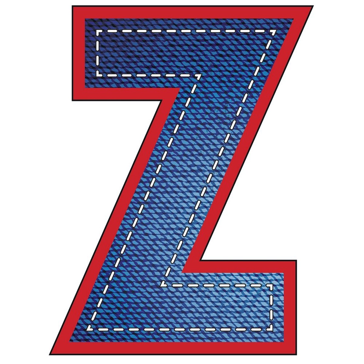 Blue Jean Z Fabric Panel