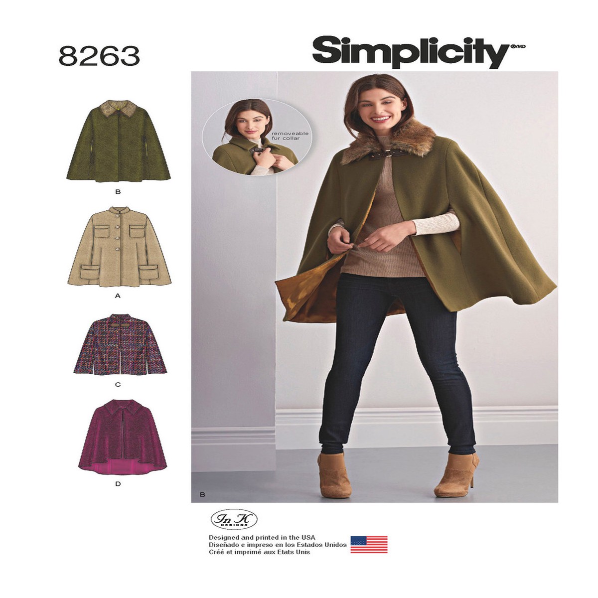 Capes & Capelets in Simplicity (S8263)