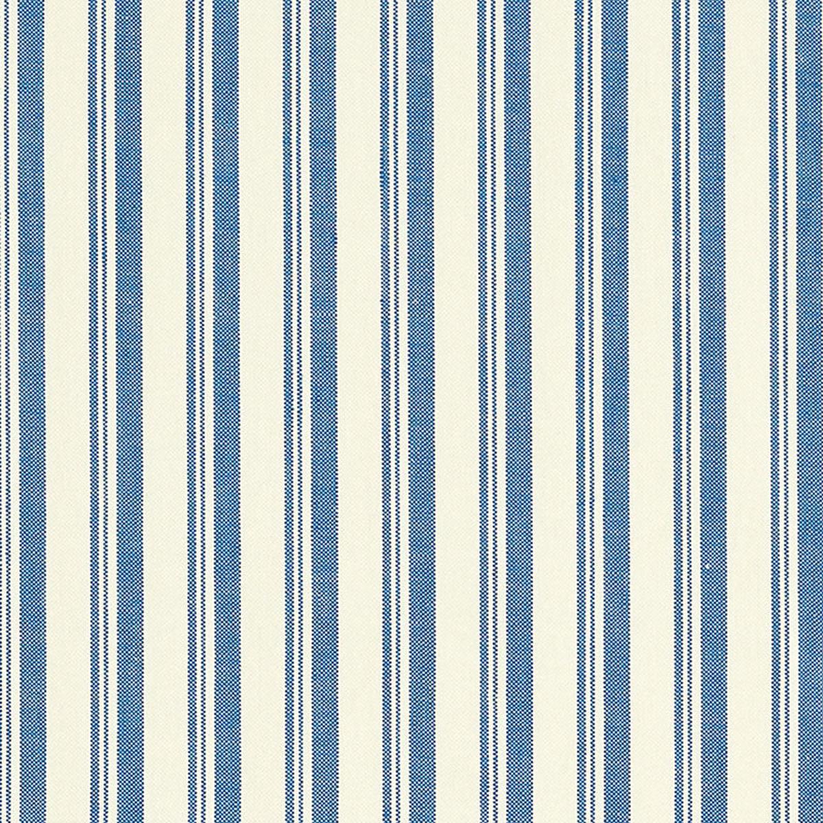 Capri Navy White Fabric