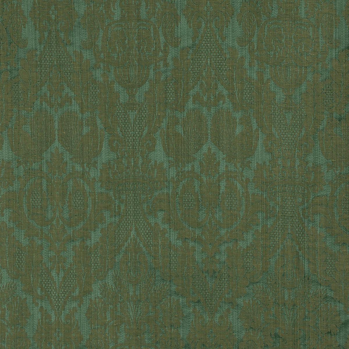 Damas Tanlay - Emeraude by Scalamandre Fabric