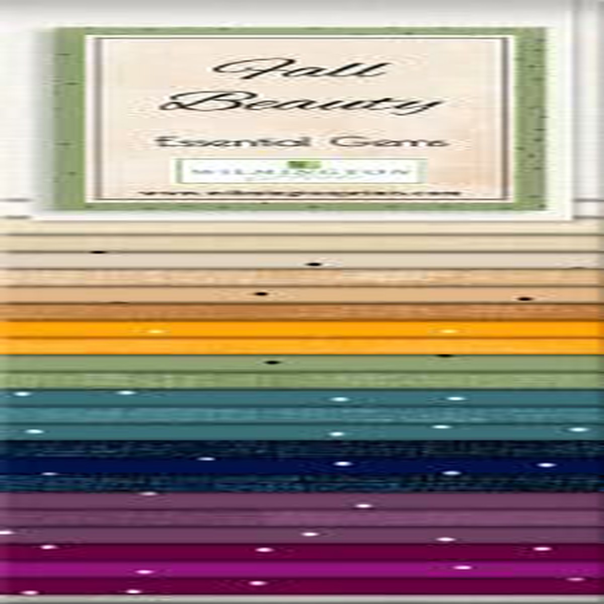 Wilmington Prints Pre-Cuts, Fall Beauty, 2 Strip Set Packs, 802-64-802