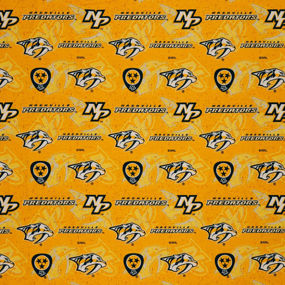 Nashville Predators Tone on Tone Fabric
