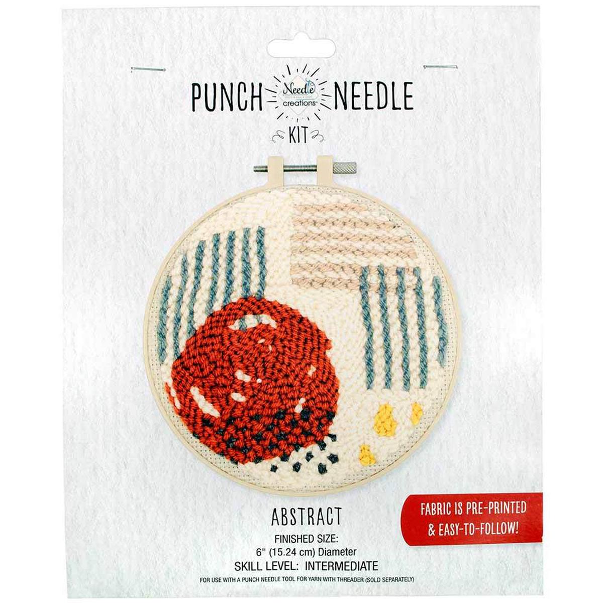 Abstract - 6" Punch Needle Kit