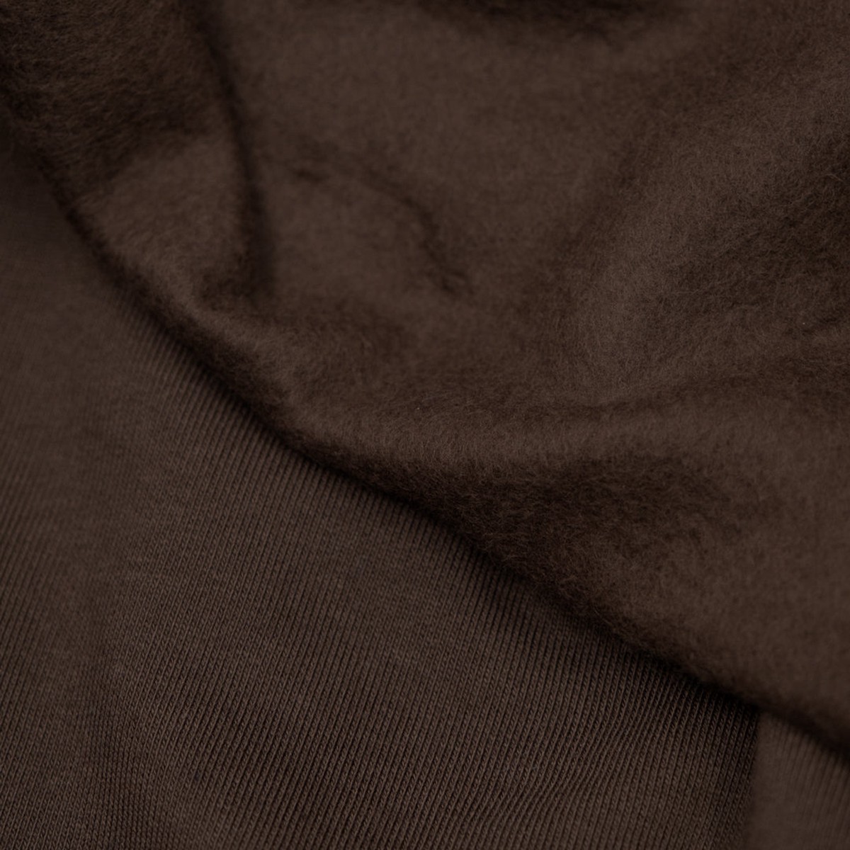 Laidback 100% Cotton Sweatshirt Fleece - Umber