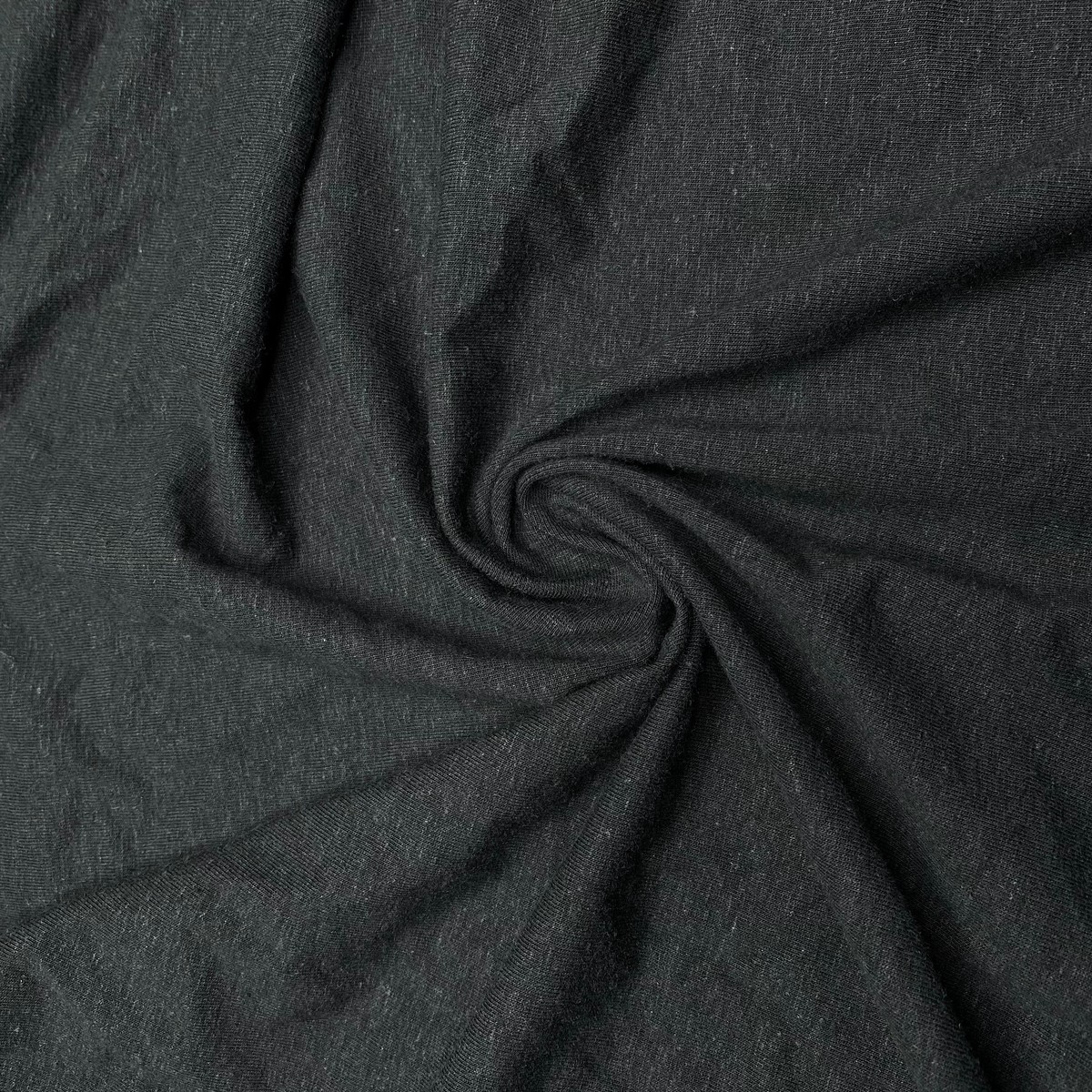 Spy - Jersey Cotton Knit - Black - 0.85M Bundle