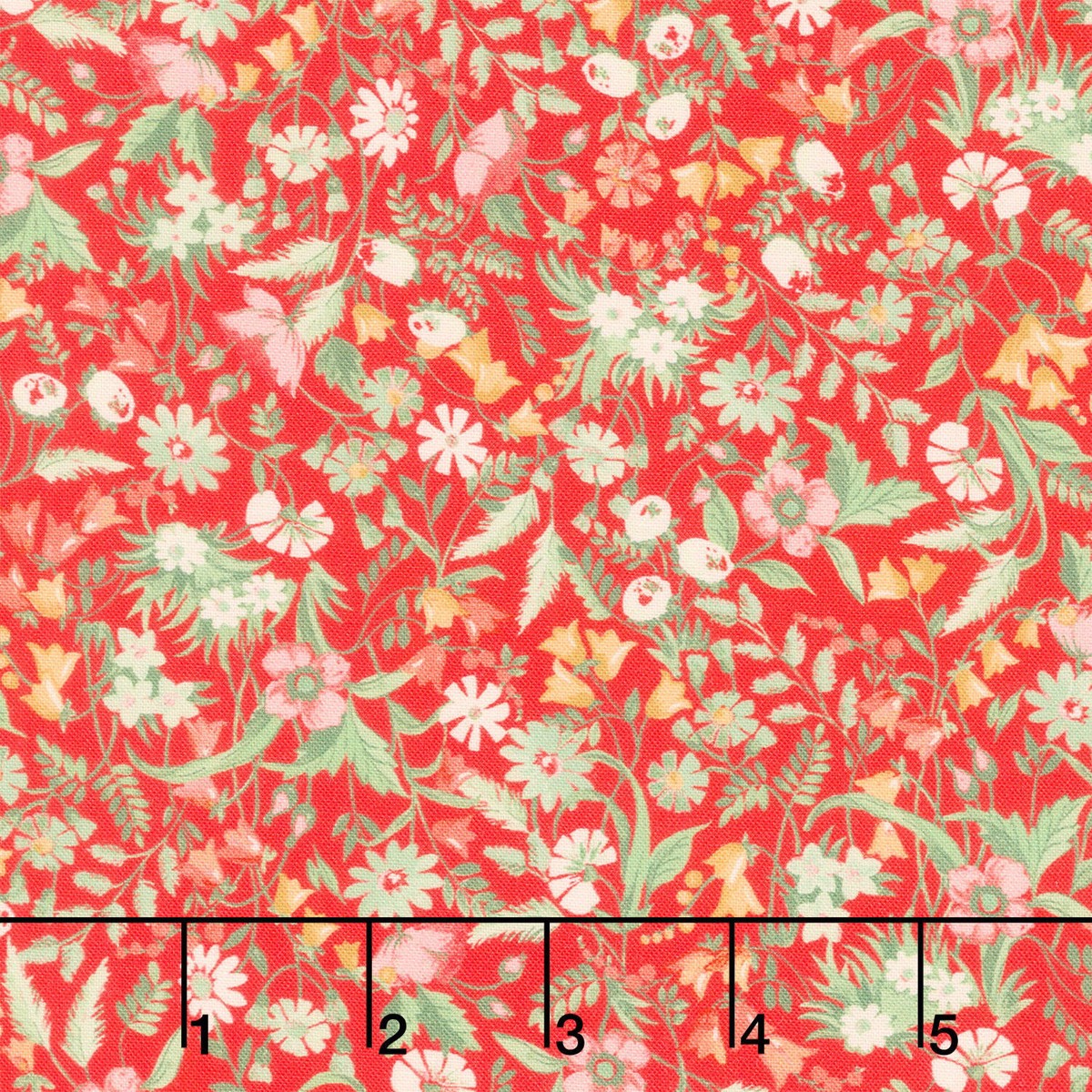 Fabric Market - Packed Mixed Florals Blossom Yardage