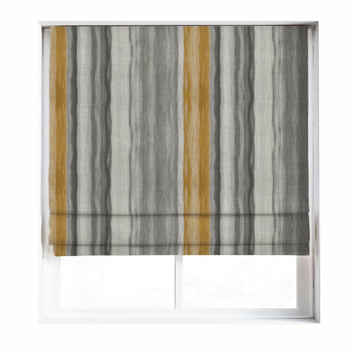 \Manuka\ Fabric by the Metre (Grey/ Yellow)