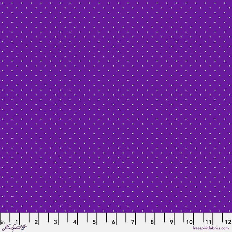 Tula Pink True Colors Tiny Dots Opal PWTP185.OPAL Cotton Woven Fabric