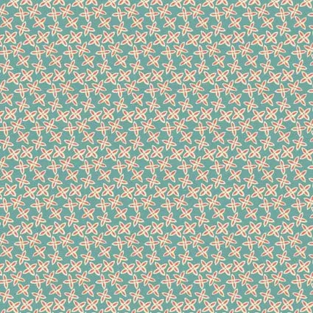 118" Paradise Birds Ditsy Floral Wideback Fabric per yard