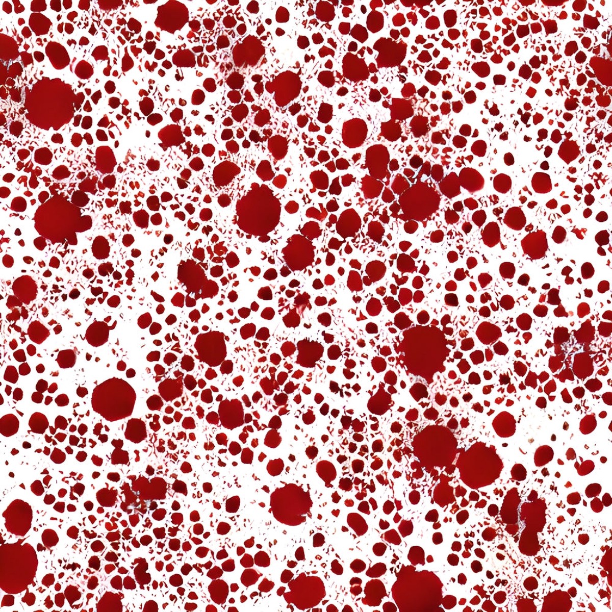 Blood Spatter Pattern 11 Quilting Cotton Fabric