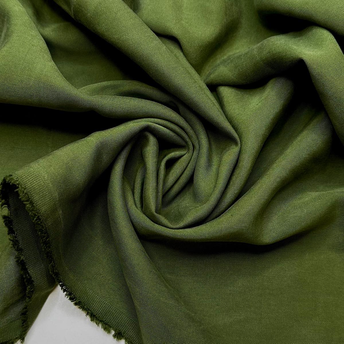 Cat Grass - Twill Weave Tencel Woven - Green - 2.15M Bundle