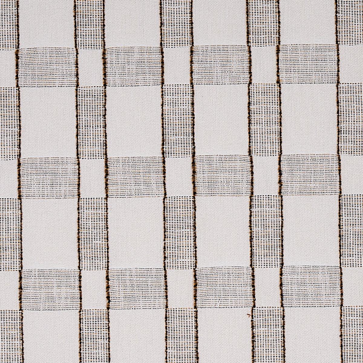 Elko Plaid Straw Fabric