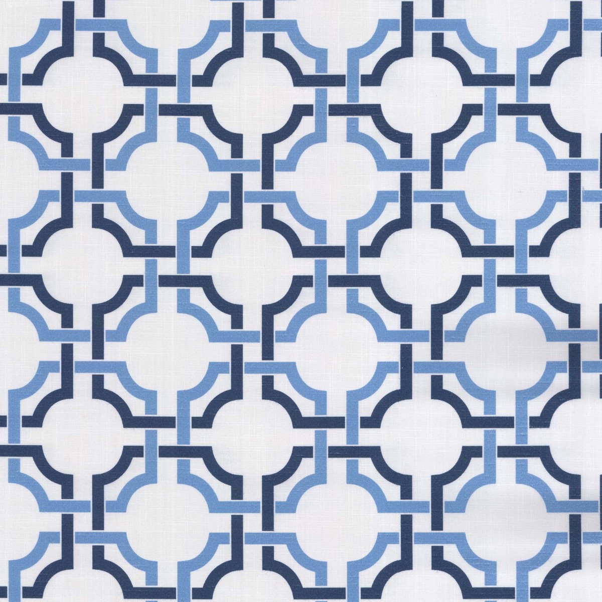 LAH Trellis Navy Lillian August by Tempo Fabric
