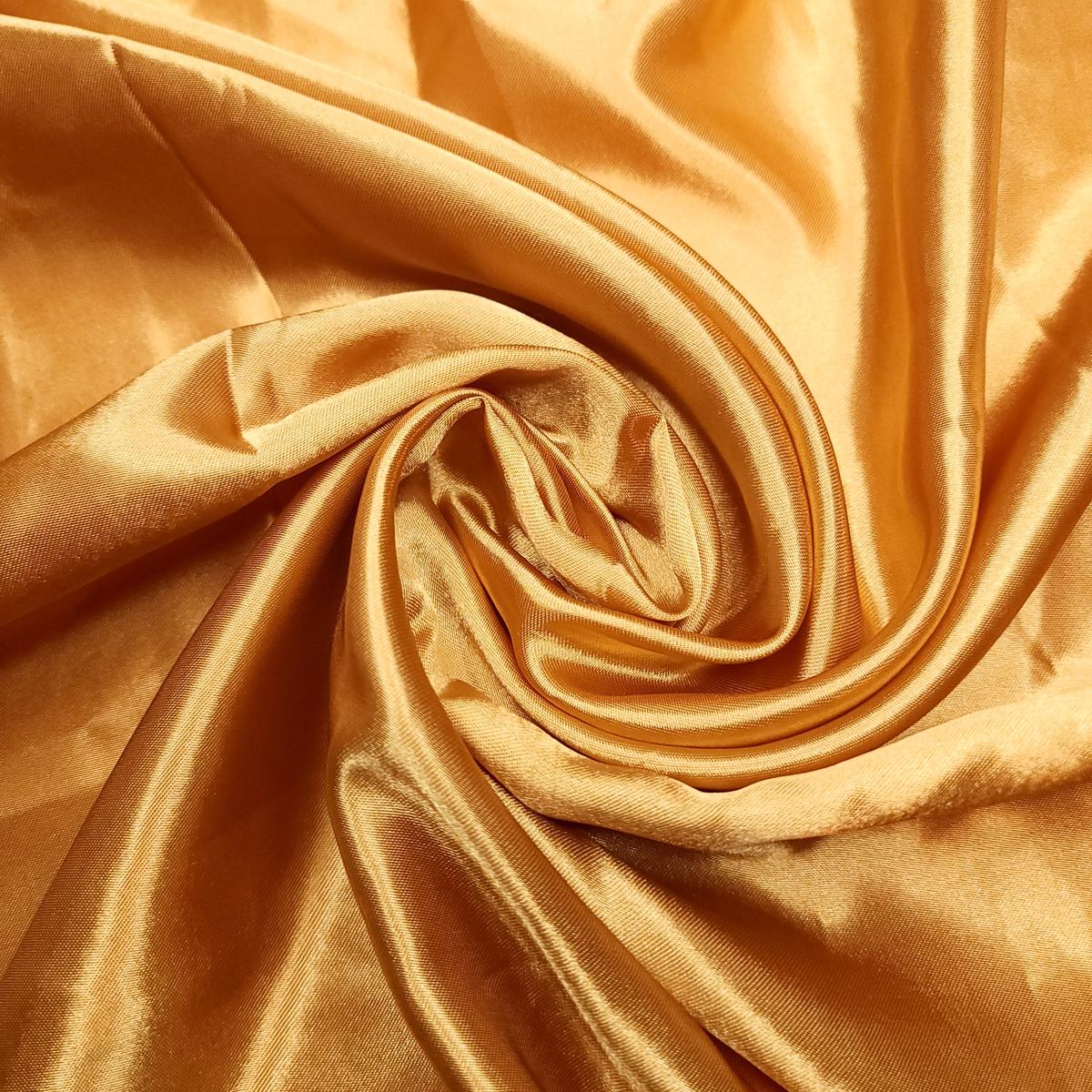 Enchanted Christmas - Satin Poly Woven - Gold - 1.55M Bundle