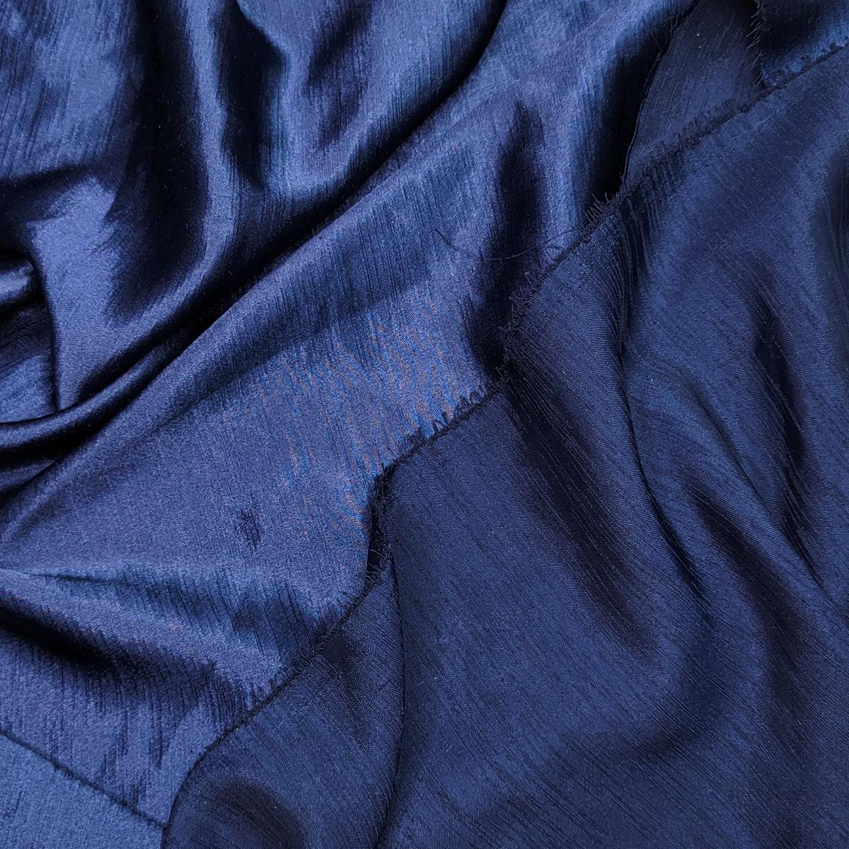 Formal Attire - Satin Polyester Blend Woven - Navy - 1.4M Bundle