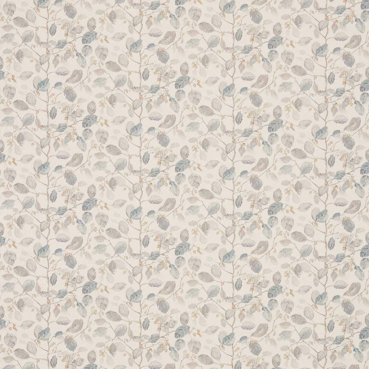 Woodland Berries Arboretum Grey and Silver Fabric by Sanderson