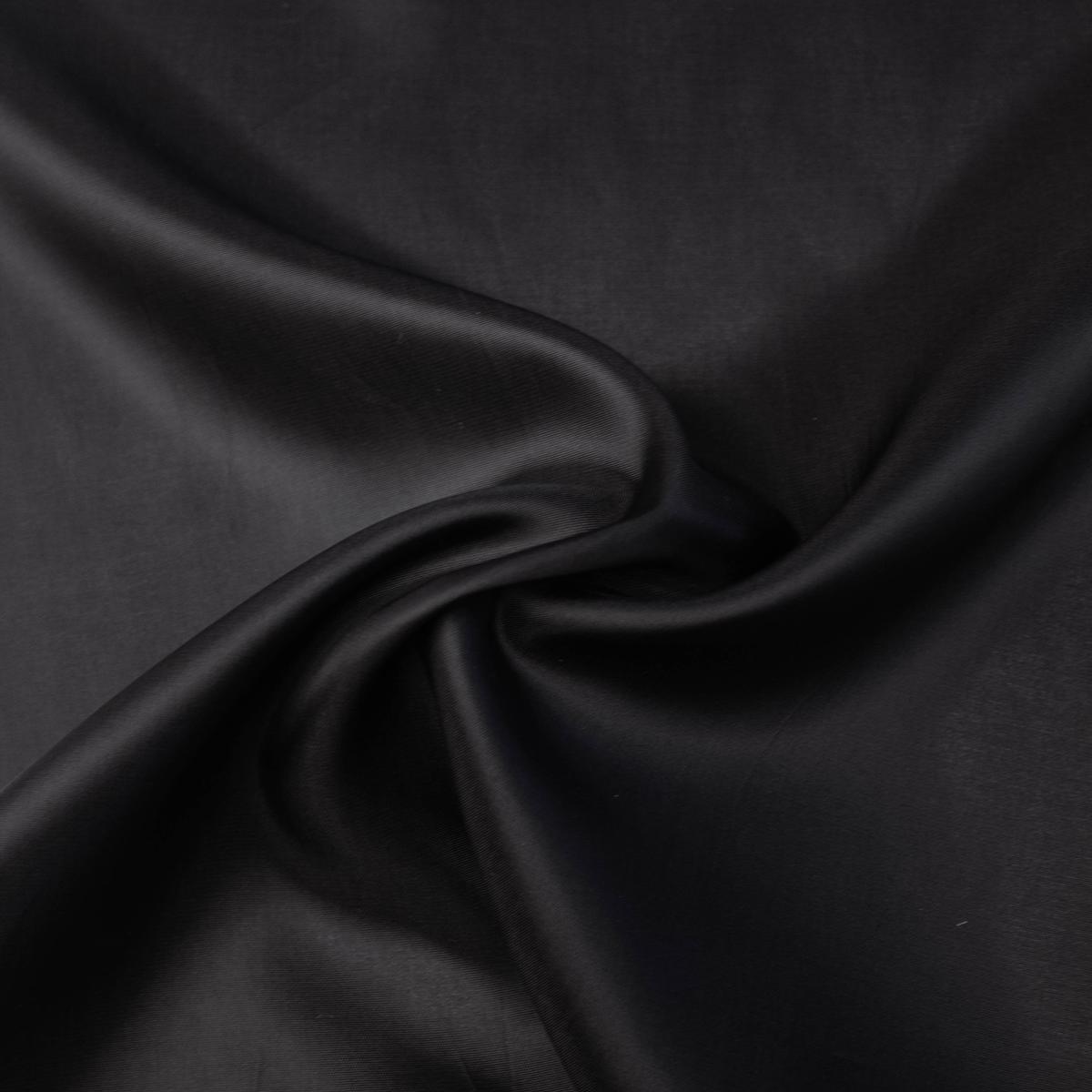 Lucy Black Polyester Lining Fabric