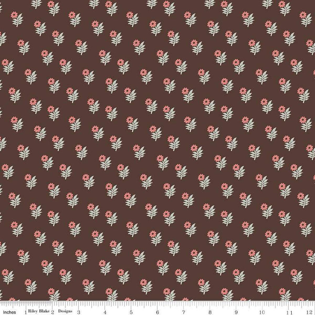 SALE Pride & Prejudice Bennet C13778 - Riley Blake Designs - Jane Austen Floral Flowers - Quilting Cotton Fabric - Licensed Product
