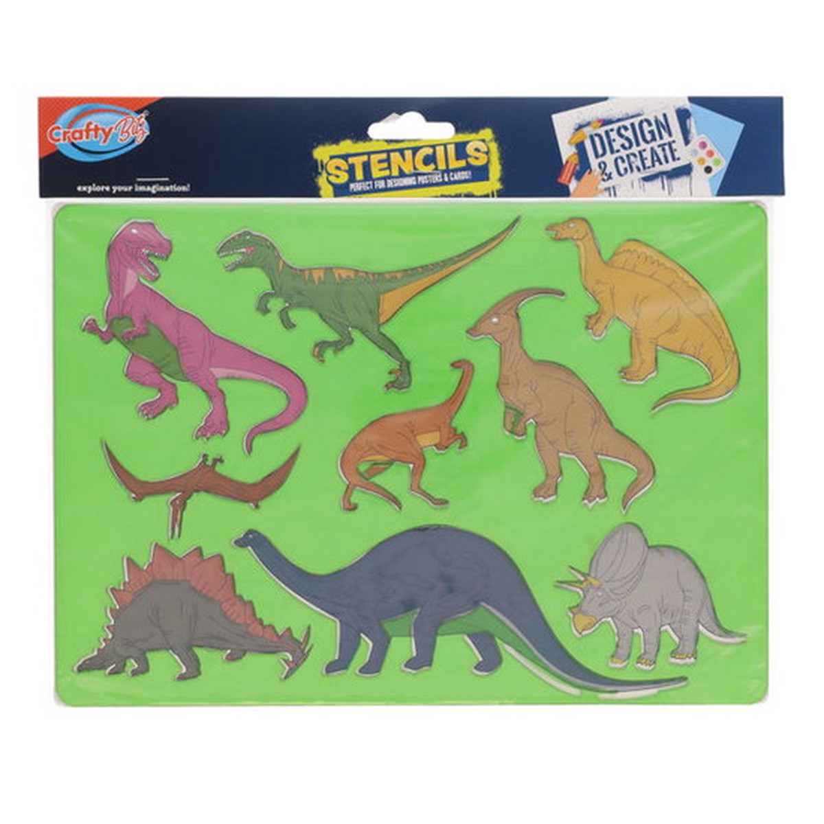 Kid's Stencils - Dinosaur