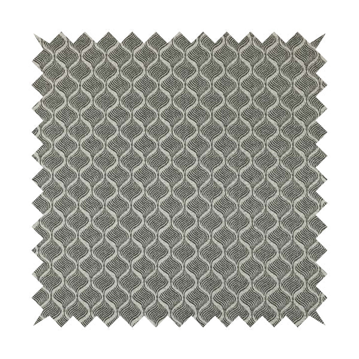 Elemental Collection Small Motif Pattern Soft Wool Textured Grey White Colour Upholstery Fabric CTR-112