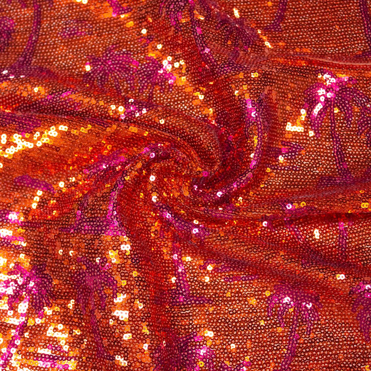 Yasmin Palmtree Sequins Fabric