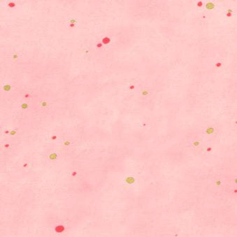 Ombre Galaxy Metallic By V And Co. For Moda Popsicle Pink / Gold Metallic