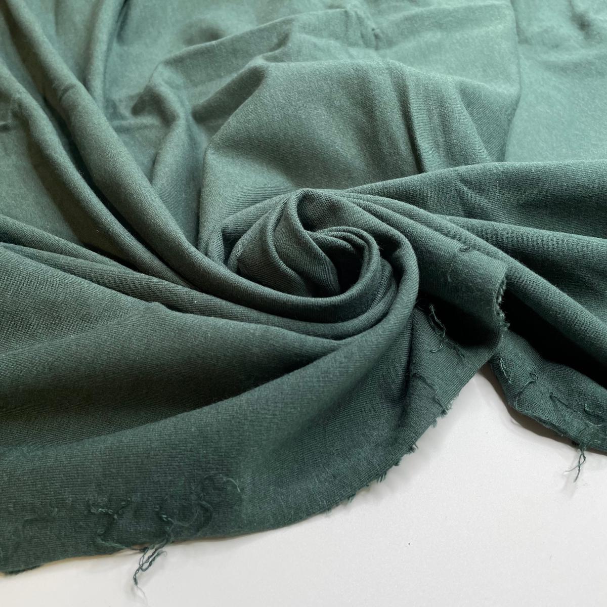 Do Or Do Not There Is No Try - French Terry Bamboo/Cotton Knit - Dark Green - 0.95M Bundle