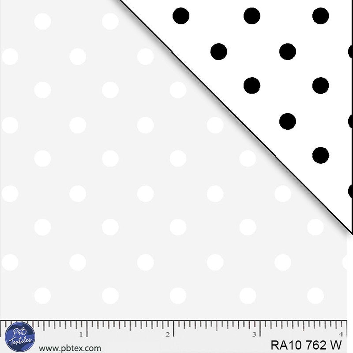 Ramblings - Dots White on White | RA10-00762W