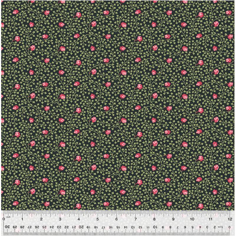 Jolene ~ Dusty Vine 53880 1 Black ~ One Yard
