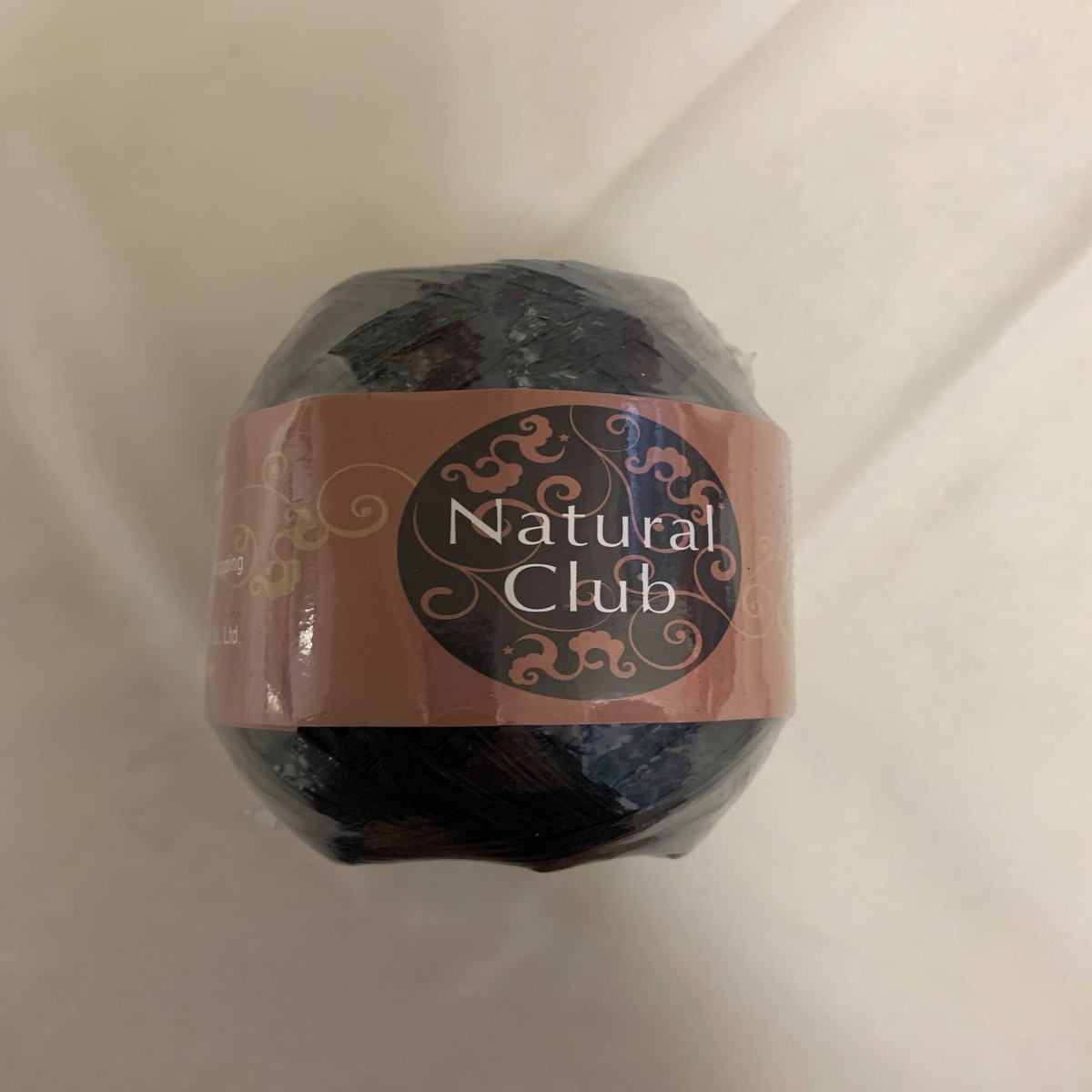Natural Club Paper Raffia - Black