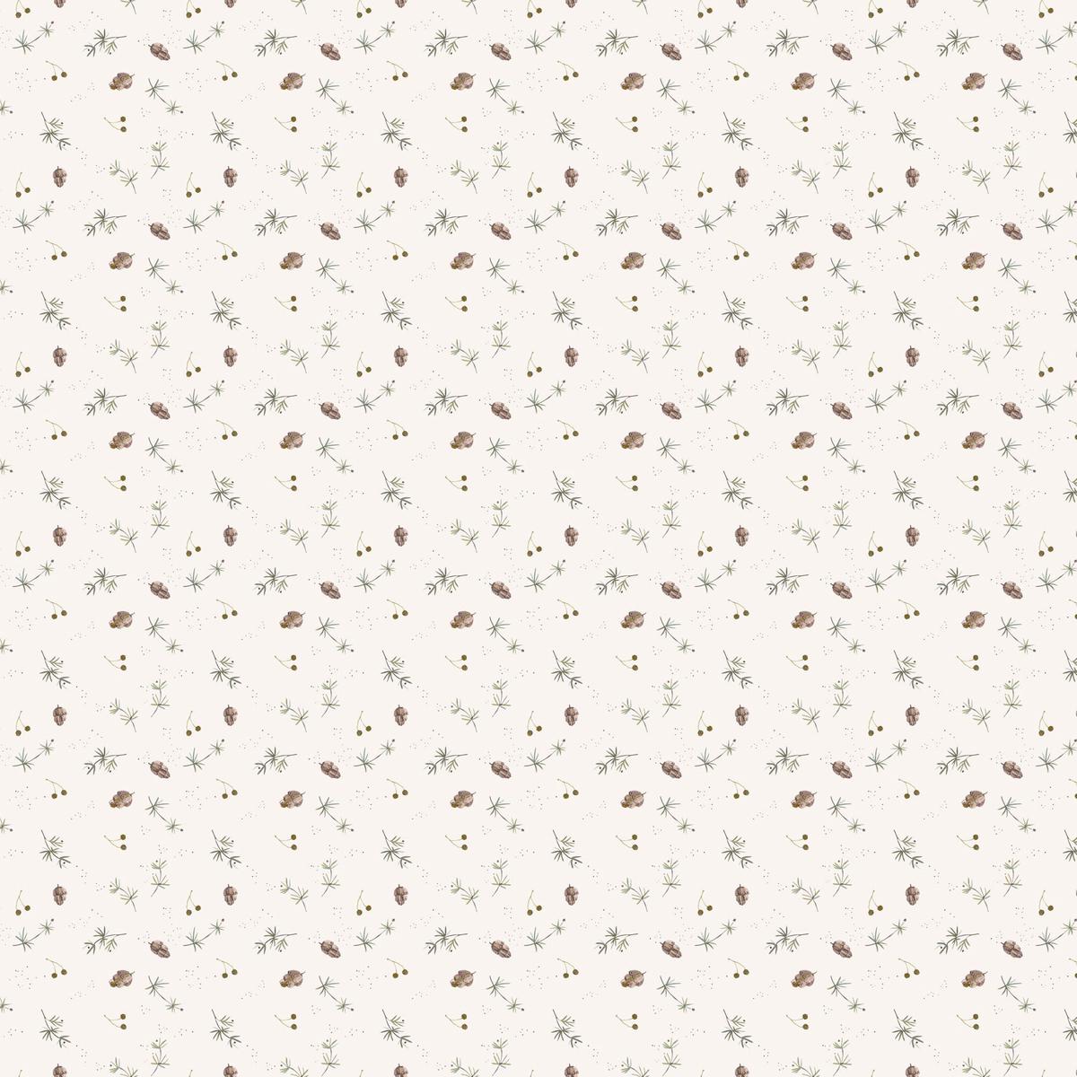 Cozy Cubs ~ Pinecones ~ 91104-10 White