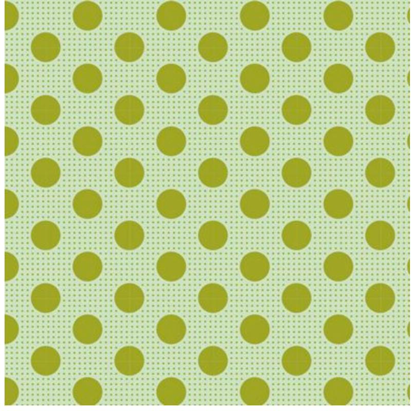 Tilda ~ Medium Dots Green TIL130011-V11