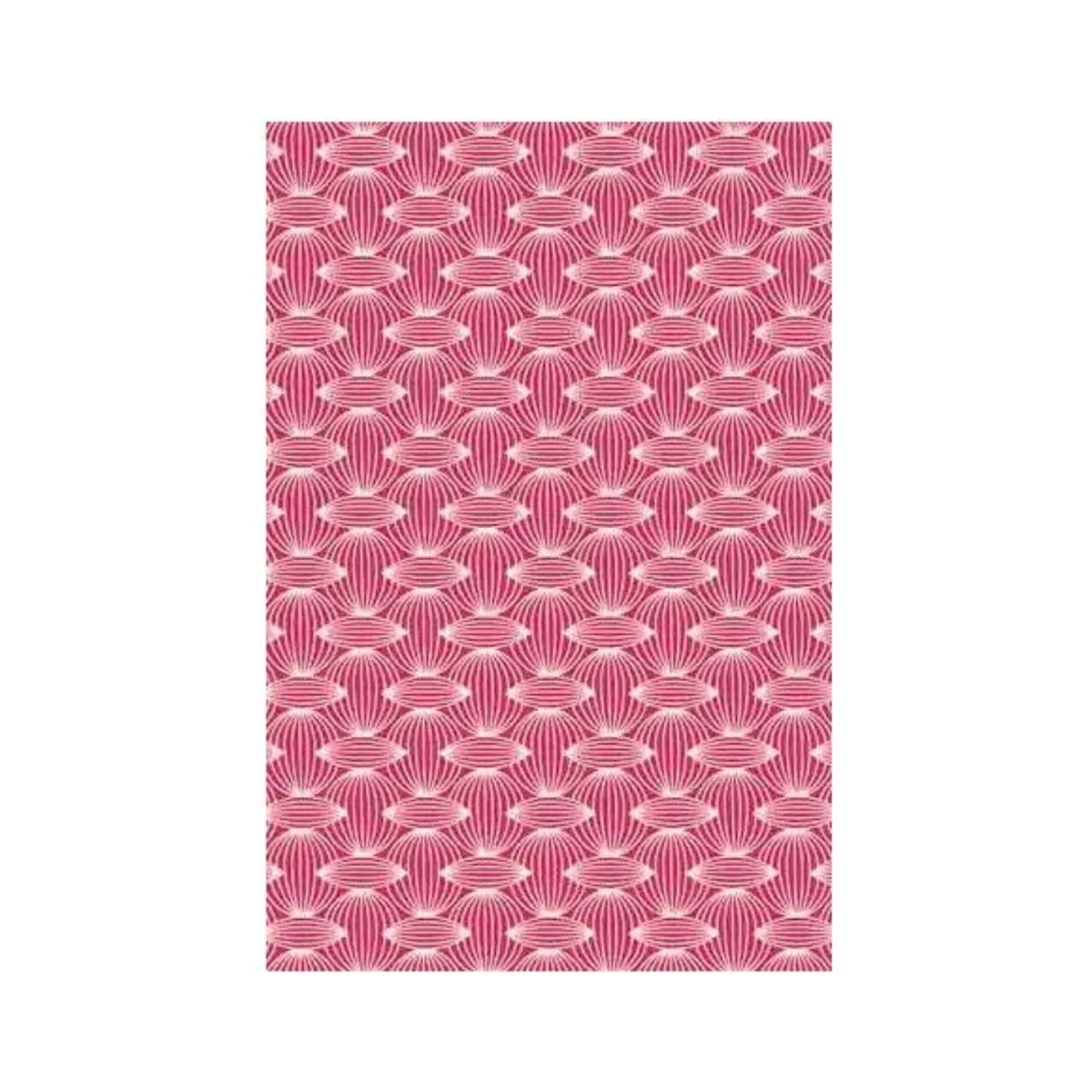 Sajou Oilcloth Fabric | Plaisirs de la Campagne Pink 2