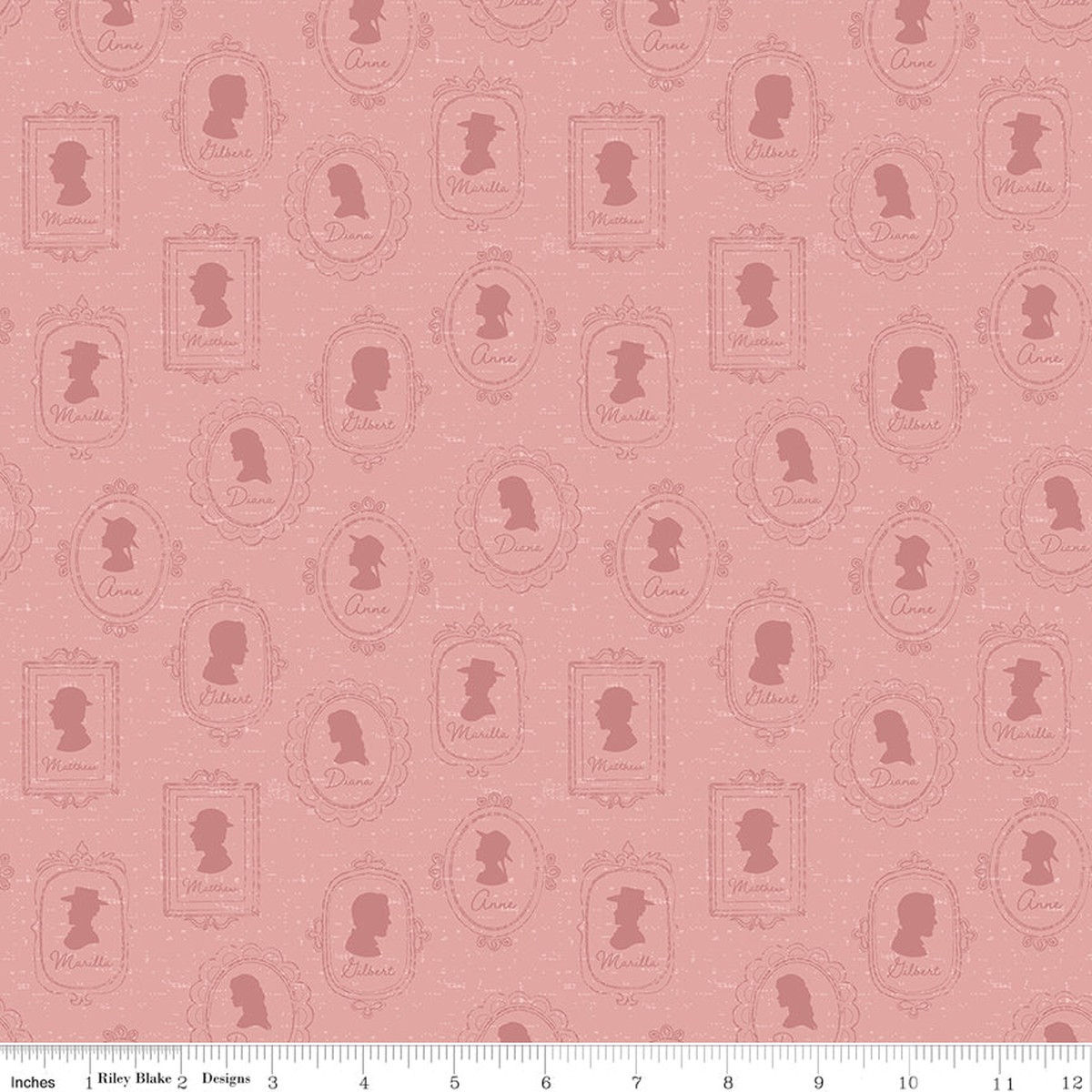 Anne of Green Gables 2 ~ Silhouettes ~ C16123-ROSE